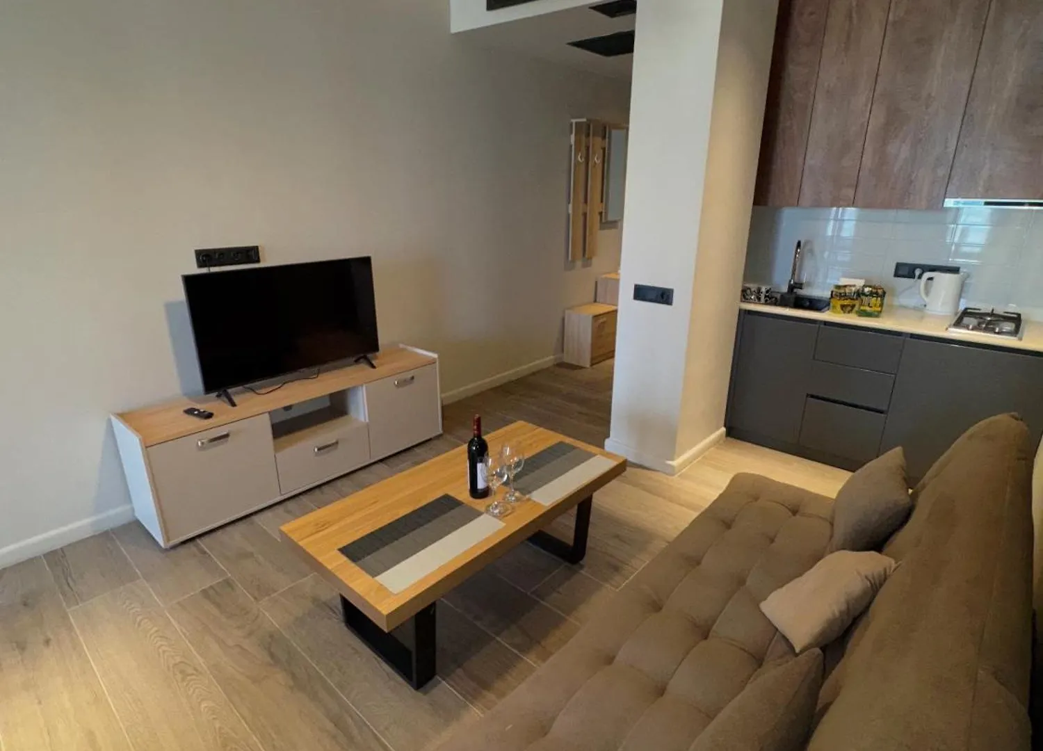 아파트 Panoramic City View, Designer Suite, Mtatsminda 트빌리시